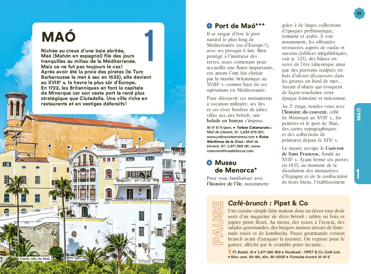 Guide de voyage de poche - Un Grand Week-end à Minorque 2026/27 | Hachette guide de voyage Hachette