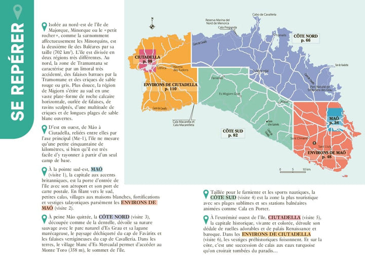 Guide de voyage de poche - Un Grand Week-end à Minorque 2026/27 | Hachette guide de voyage Hachette