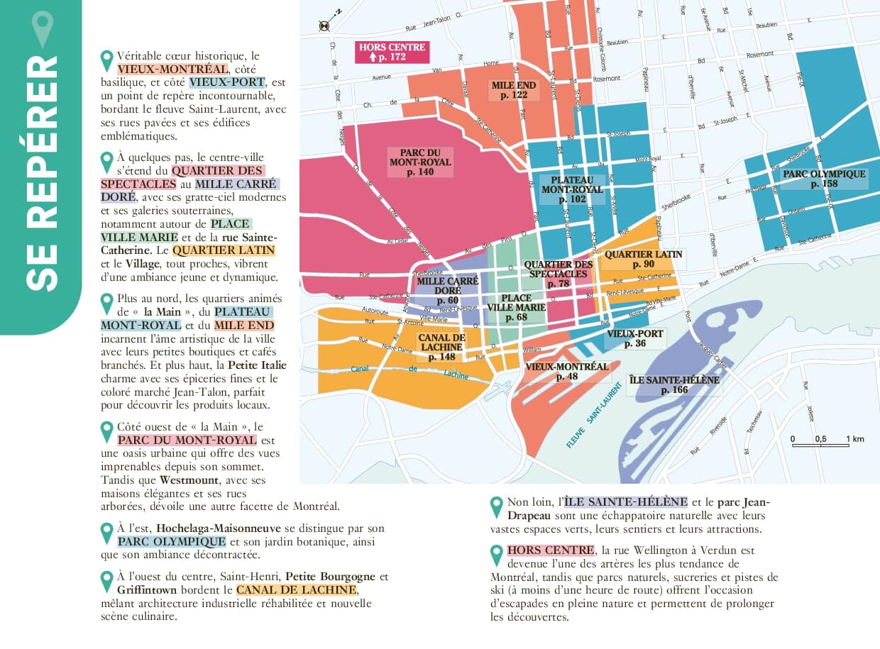 Guide de voyage de poche - Un Grand Week-end à Montréal - Édition 2025 | Hachette guide de voyage Hachette 