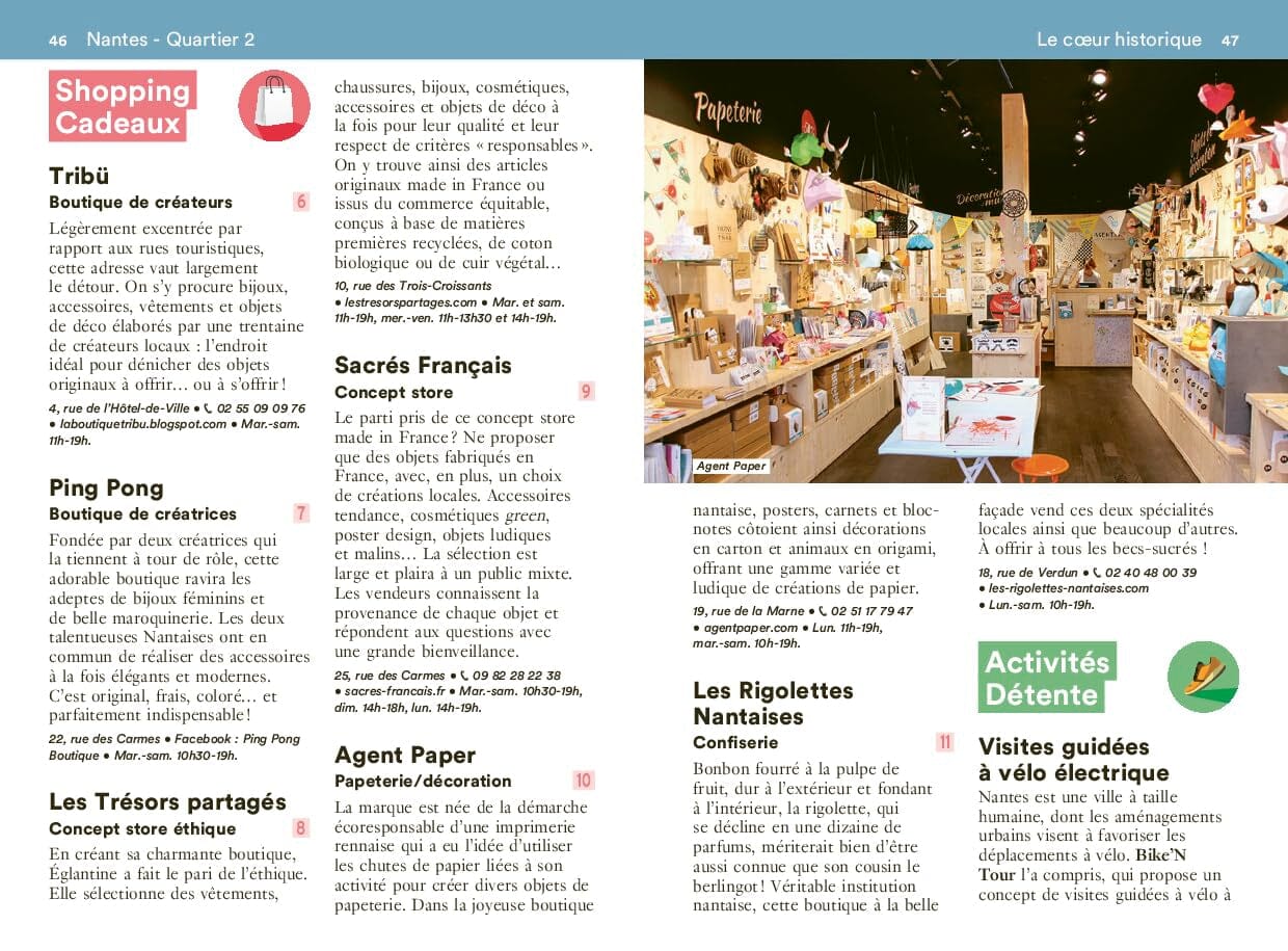 Guide de voyage de poche - Un Grand Week-end à Nantes et la côte Atlantique - Édition 2024 | Hachette guide de voyage Hachette 