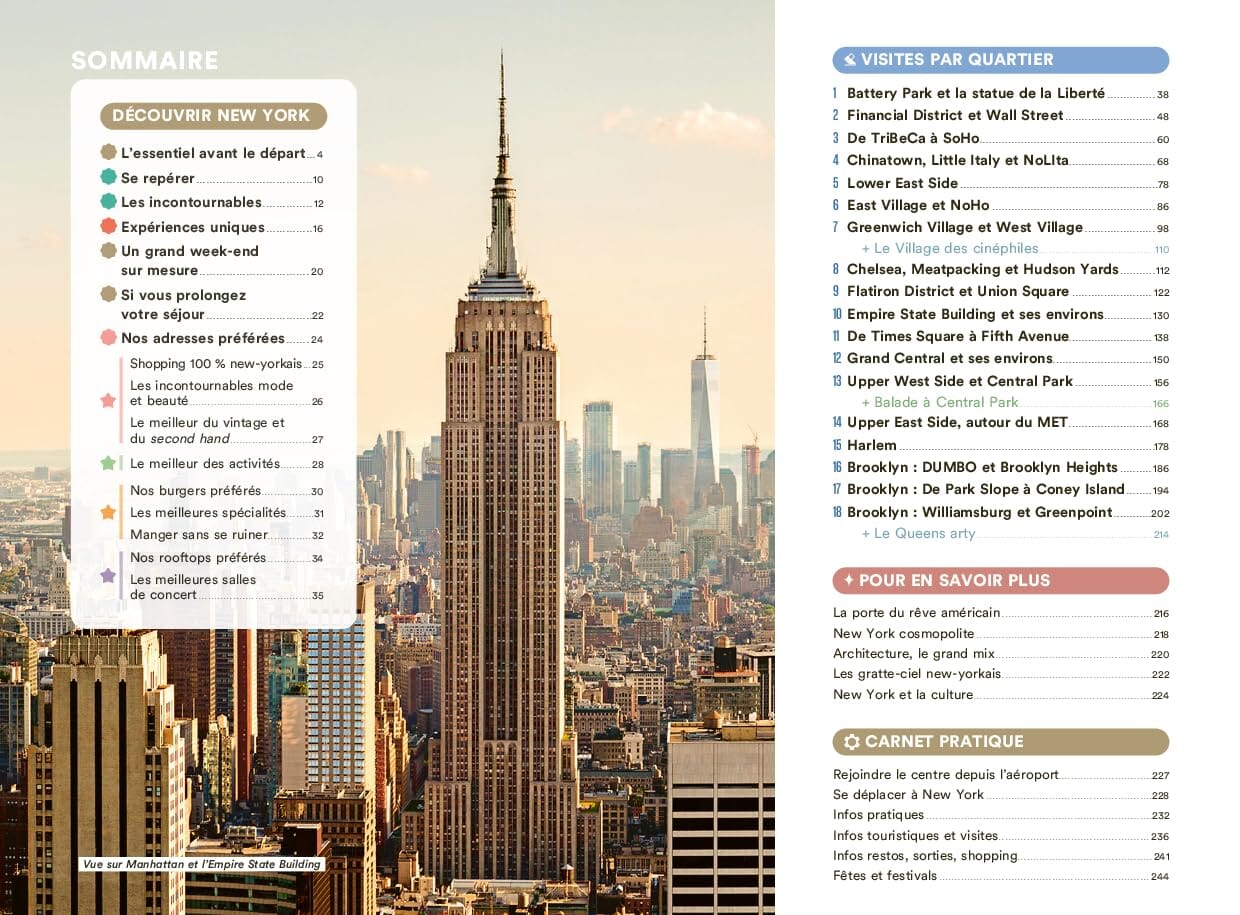 Guide de voyage de poche - Un Grand Week-end à New York 2026/27 | Hachette guide de voyage Hachette 
