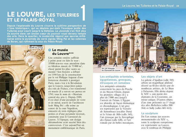 Guide de voyage de poche - Un Grand Week-end à Paris 2024 | Hachette guide de voyage Hachette 