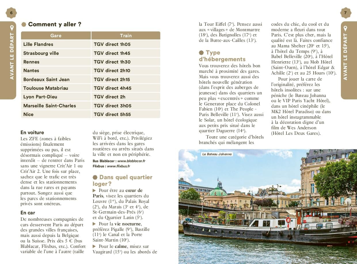 Guide de voyage de poche - Un Grand Week-end à Paris 2025 | Hachette guide de voyage Hachette 