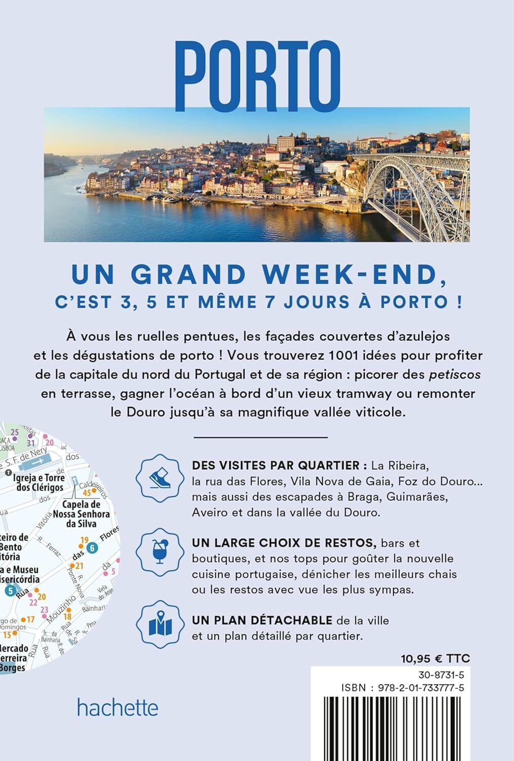 Guide de voyage de poche - Un Grand Week-end à Porto & ses environs 2026 | Hachette guide de voyage Hachette 