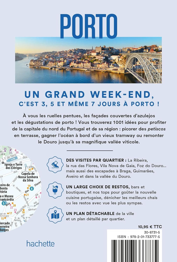 Guide de voyage de poche - Un Grand Week-end à Porto & ses environs 2026 | Hachette guide de voyage Hachette 