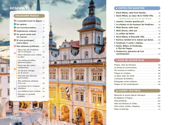 Guide de voyage de poche - Un Grand Week-end à Prague 2026/27 | Hachette guide de voyage Hachette 