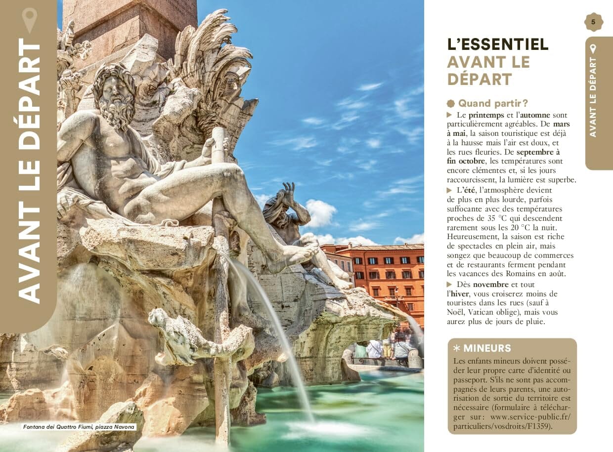Guide de voyage de poche - Un Grand Week-end à Rome 2025/26 | Hachette guide de voyage Hachette 