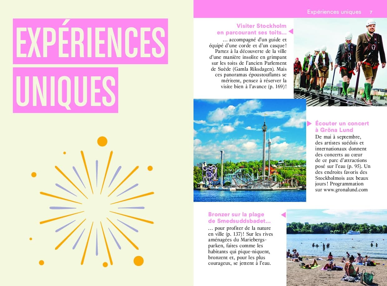 Guide de voyage de poche - Un Grand Week-end à Stockholm 2024 | Hachette guide de voyage Hachette
