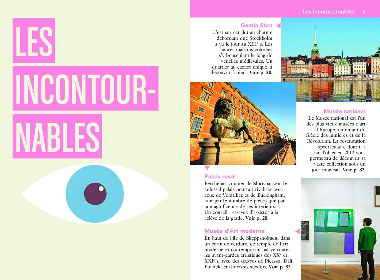 Guide de voyage de poche - Un Grand Week-end à Stockholm 2024 | Hachette guide de voyage Hachette