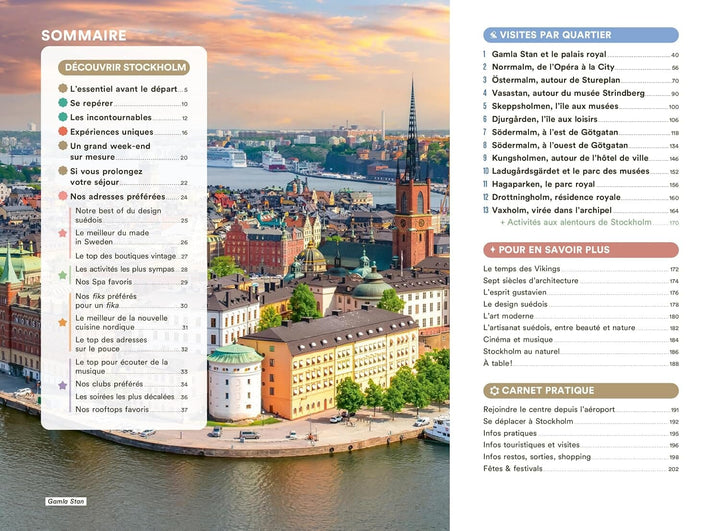 Guide de voyage de poche - Un Grand Week-end à Stockholm 2026/27 | Hachette guide de voyage Hachette