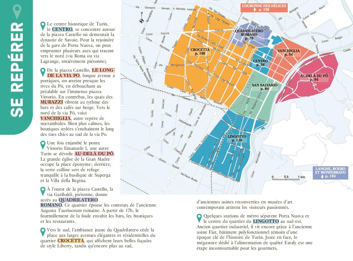 Guide de voyage de poche - Un Grand Week-end à Turin 2025/26 | Hachette guide de voyage Hachette 