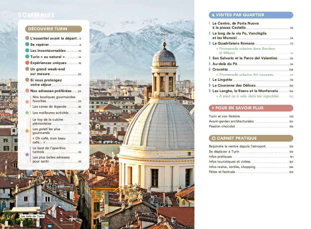 Guide de voyage de poche - Un Grand Week-end à Turin 2025/26 | Hachette guide de voyage Hachette 