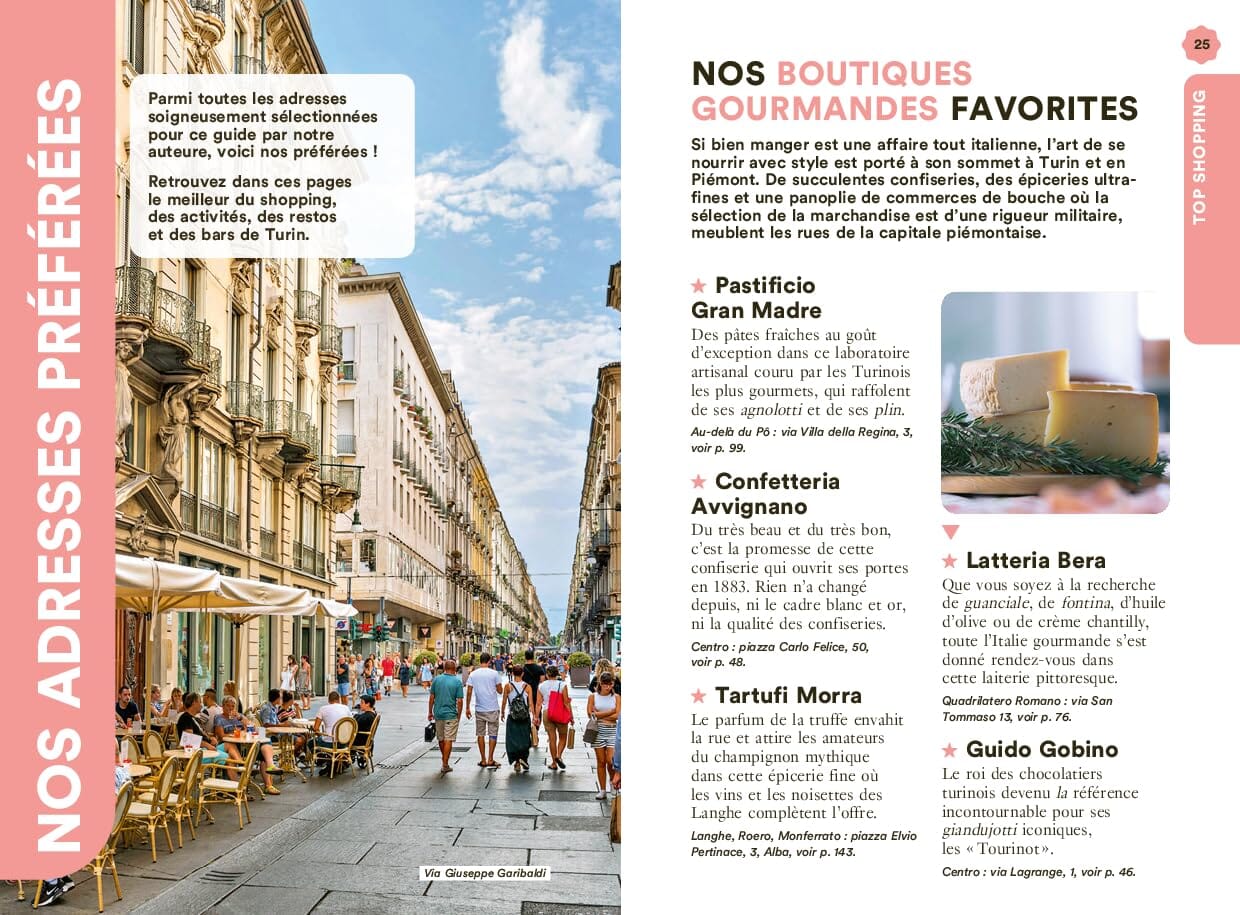Guide de voyage de poche - Un Grand Week-end à Turin 2025/26 | Hachette guide de voyage Hachette 