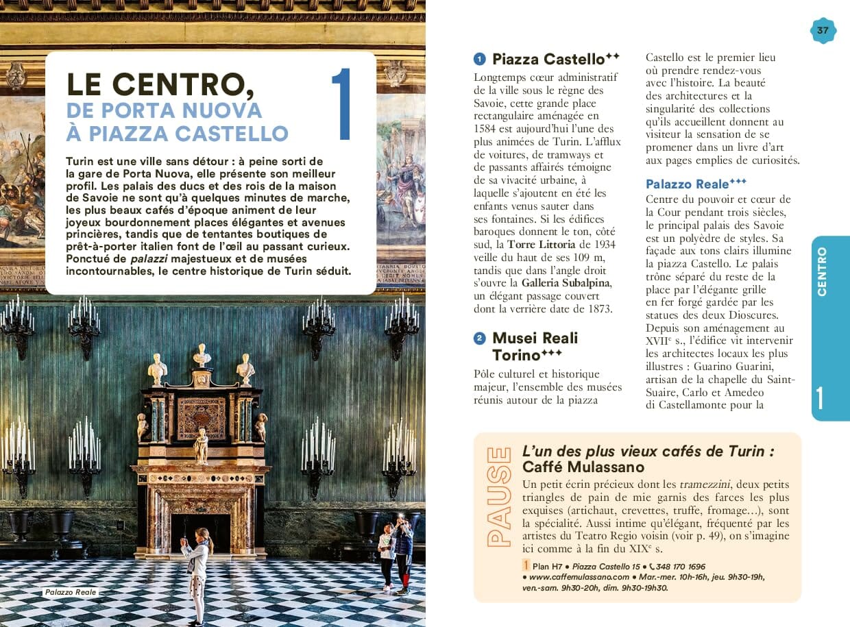 Guide de voyage de poche - Un Grand Week-end à Turin 2025/26 | Hachette guide de voyage Hachette 