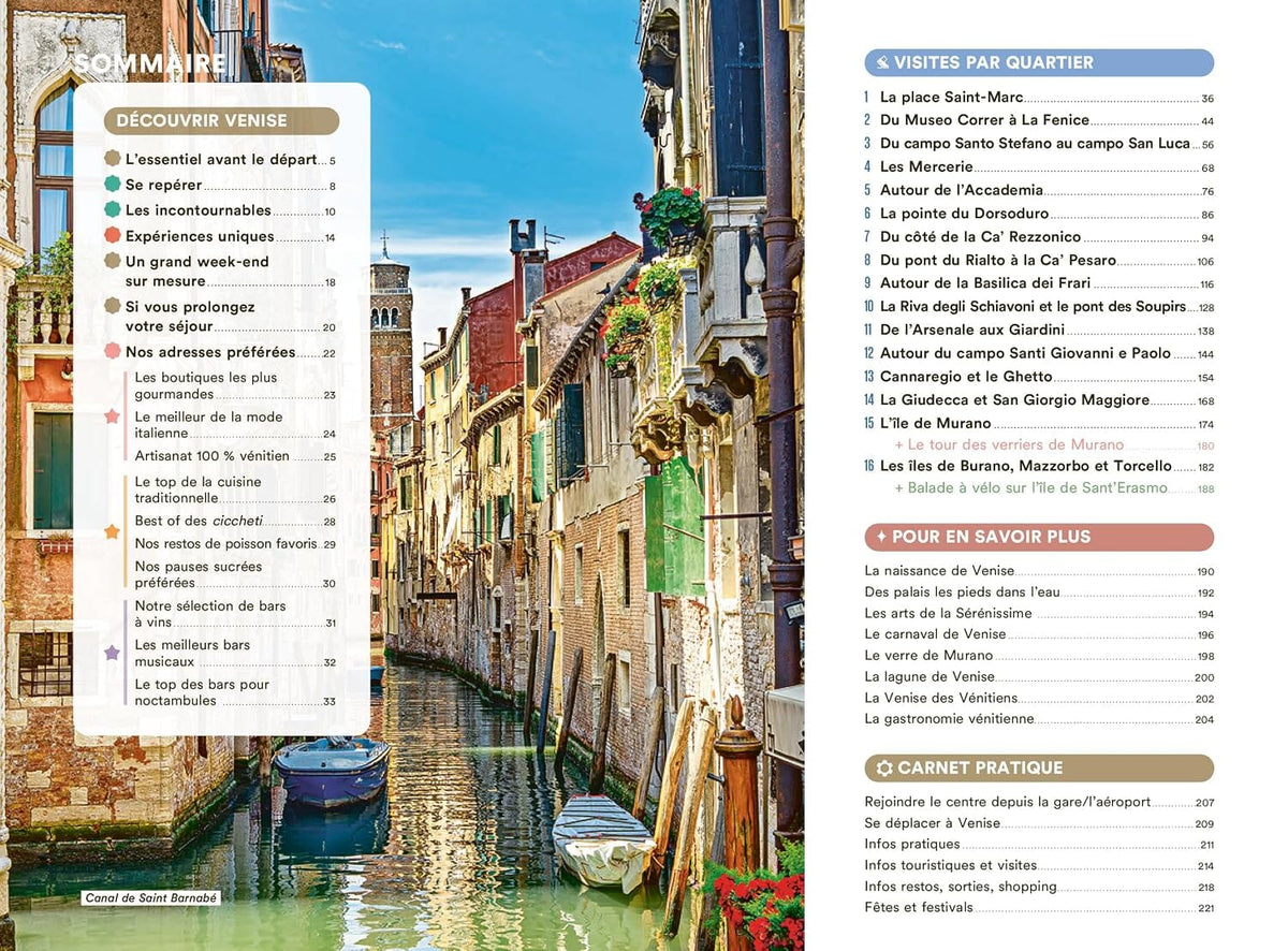 Guide de voyage de poche - Un Grand Week-end à Venise 2027/28 | Hachette guide de voyage Hachette 