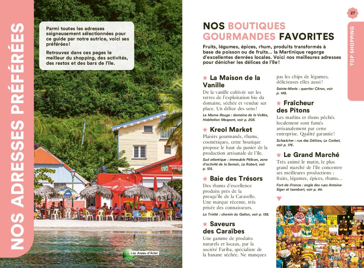 Guide de voyage de poche - Un Grand Week-end en Martinique 2026/27 | Hachette guide de voyage Hachette 