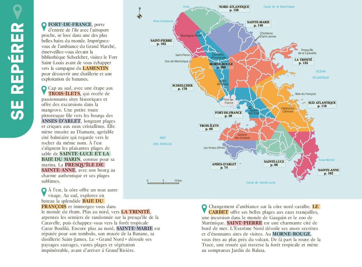 Guide de voyage de poche - Un Grand Week-end en Martinique 2026/27 | Hachette guide de voyage Hachette 