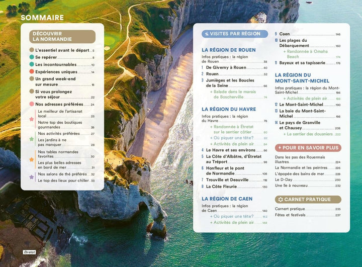 Guide de voyage de poche - Un Grand Week-end en Normandie 2026/27 | Hachette guide de voyage Hachette