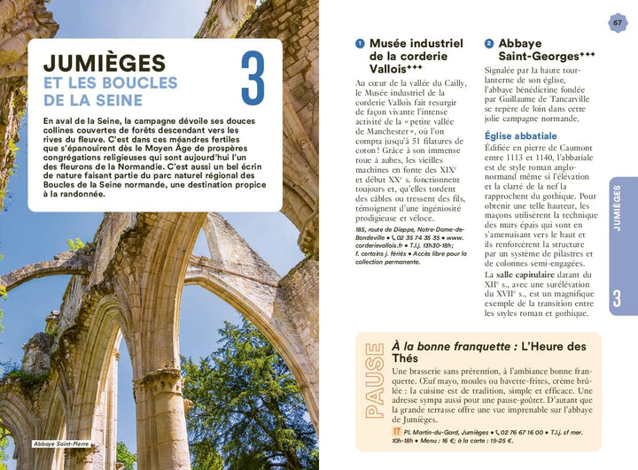 Guide de voyage de poche - Un Grand Week-end en Normandie 2026/27 | Hachette guide de voyage Hachette