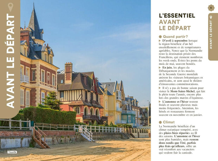 Guide de voyage de poche - Un Grand Week-end en Normandie 2026/27 | Hachette guide de voyage Hachette