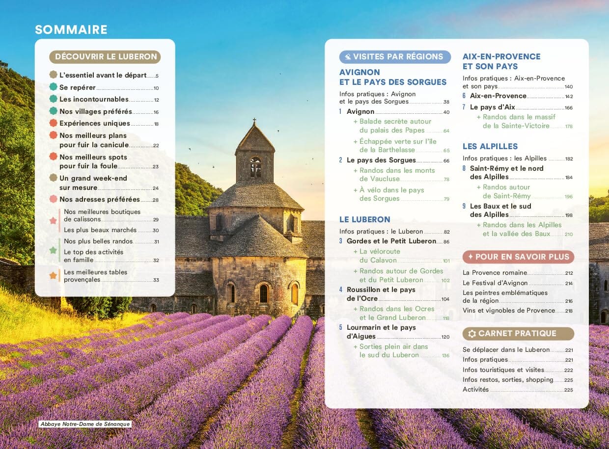Guide de voyage de poche - Un Grand Week-end : Luberon - Avignon, Aix, Alpilles - Édition 2025 | Hachette guide de voyage Hachette 