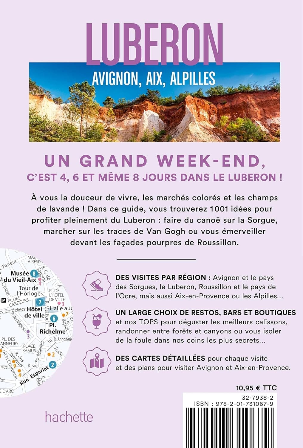 Guide de voyage de poche - Un Grand Week-end : Luberon - Avignon, Aix, Alpilles - Édition 2025 | Hachette guide de voyage Hachette 
