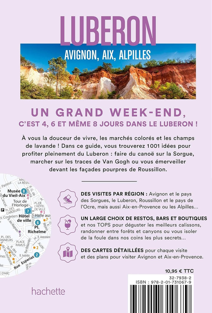 Guide de voyage de poche - Un Grand Week-end : Luberon - Avignon, Aix, Alpilles - Édition 2025 | Hachette guide de voyage Hachette 