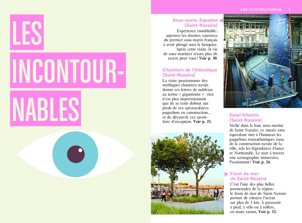 Guide de voyage de poche - Un Grand Week-end : Saint-Nazaire, La Baule, Guérande - Édition 2023 | Hachette guide de voyage Hachette