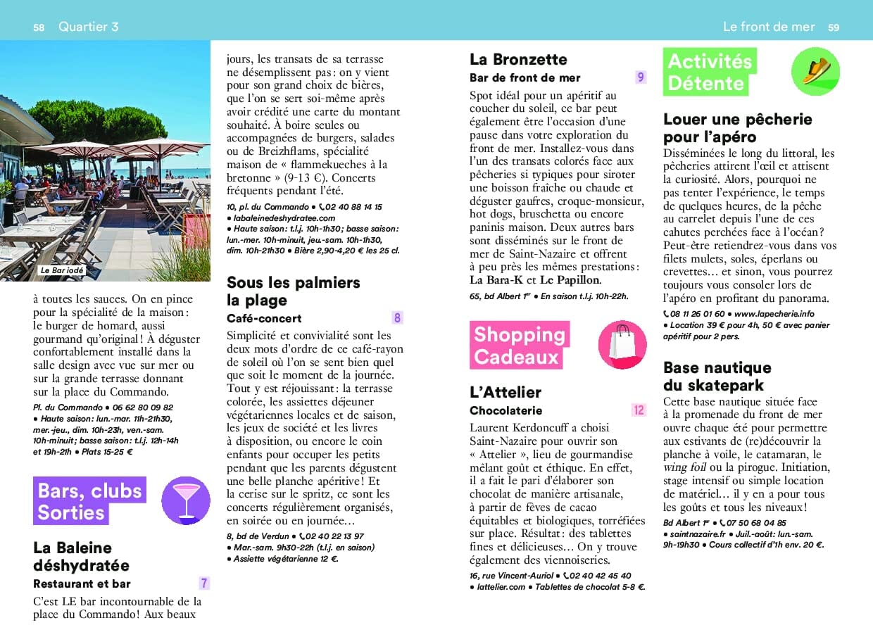 Guide de voyage de poche - Un Grand Week-end : Saint-Nazaire, La Baule, Guérande - Édition 2023 | Hachette guide de voyage Hachette