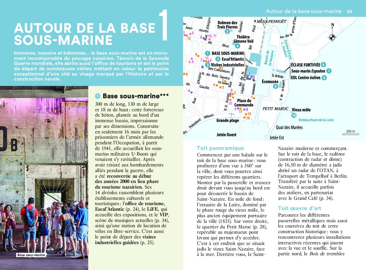 Guide de voyage de poche - Un Grand Week-end : Saint-Nazaire, La Baule, Guérande - Édition 2023 | Hachette guide de voyage Hachette