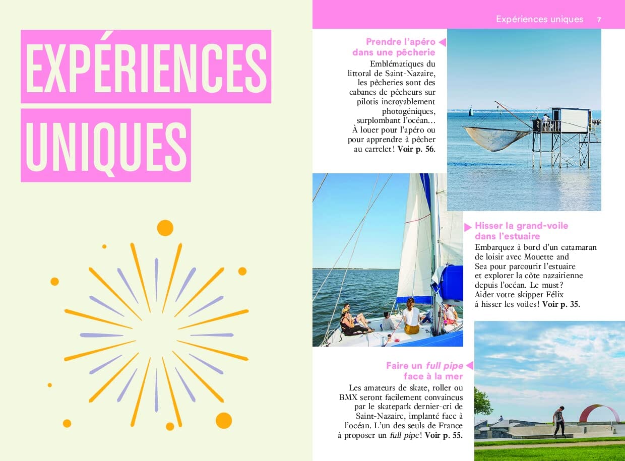 Guide de voyage de poche - Un Grand Week-end : Saint-Nazaire, La Baule, Guérande - Édition 2023 | Hachette guide de voyage Hachette