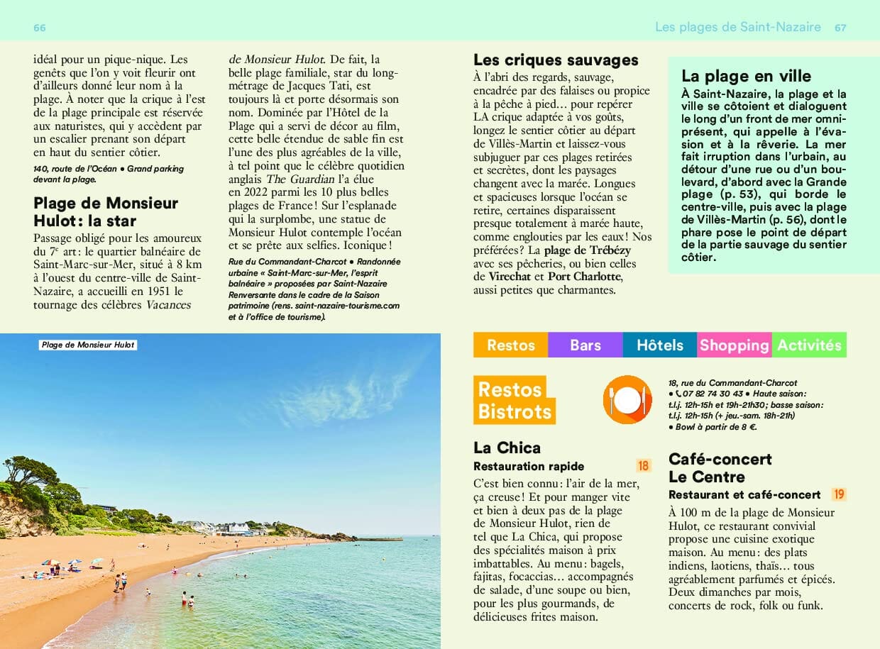 Guide de voyage de poche - Un Grand Week-end : Saint-Nazaire, La Baule, Guérande - Édition 2023 | Hachette guide de voyage Hachette