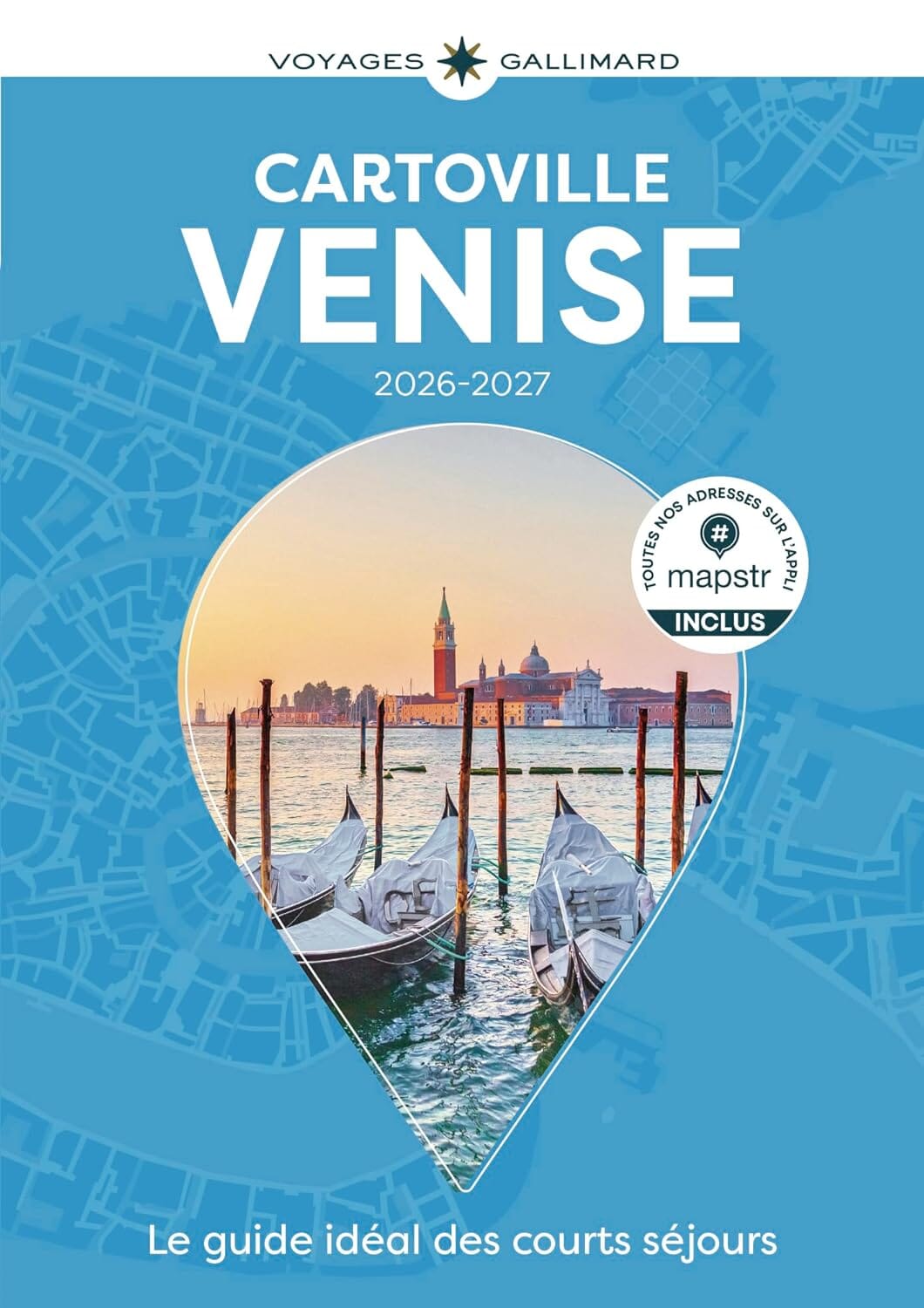 Guide de voyage de poche - Venise 2026/27 | Cartoville guide de voyage Gallimard 