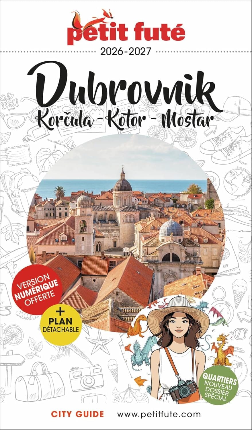 Guide de voyage - Dubrovnik, Korkula, Kotor, Mostar 2026/27 | Petit Futé guide de voyage Petit Futé