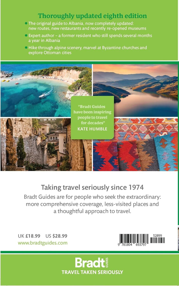 Guide de voyage (en anglais) - Albania 2026 | Bradt guide de voyage Bradt 