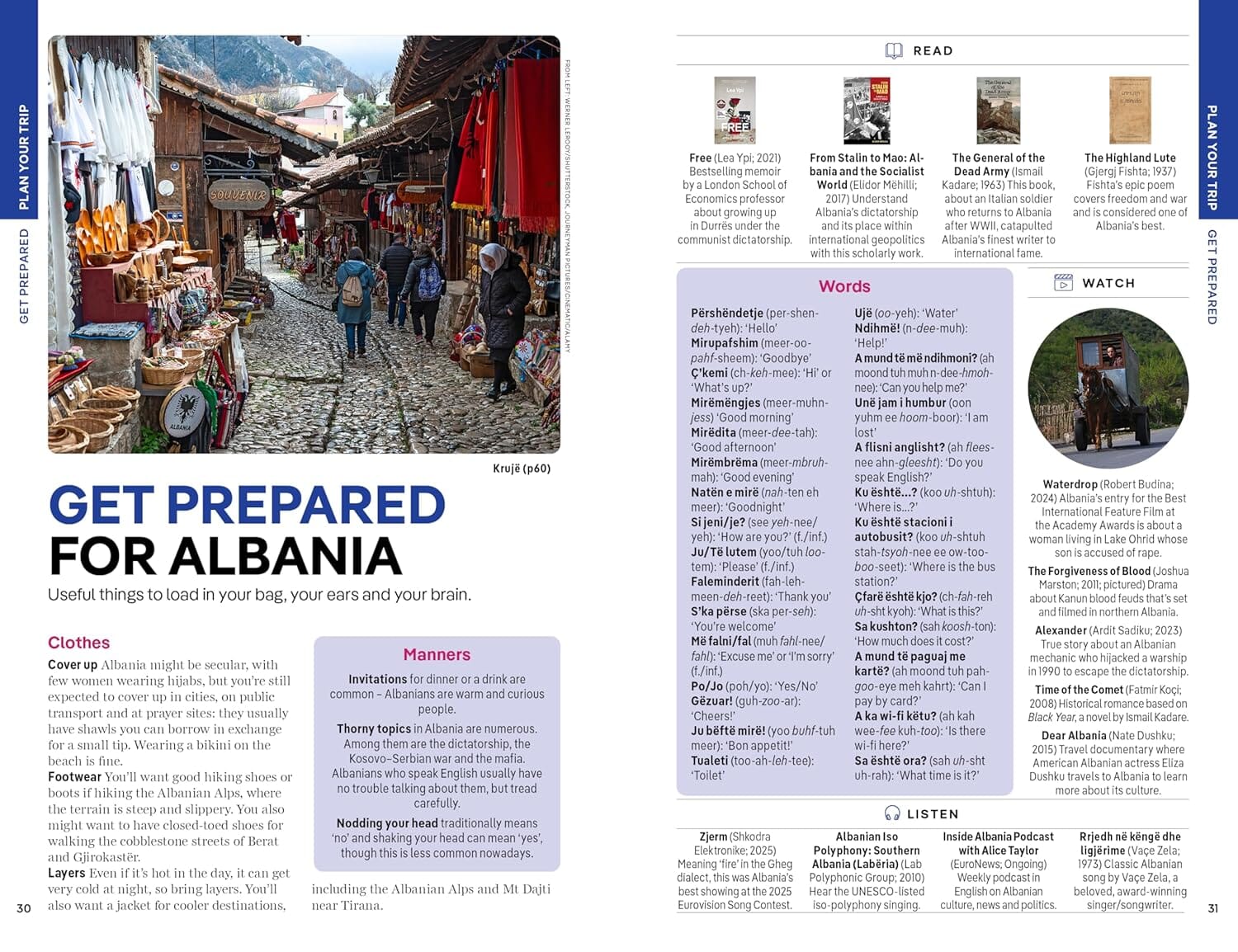 Guide de voyage (en anglais) - Albania 2026 | Lonely Planet guide de voyage Lonely Planet EN 