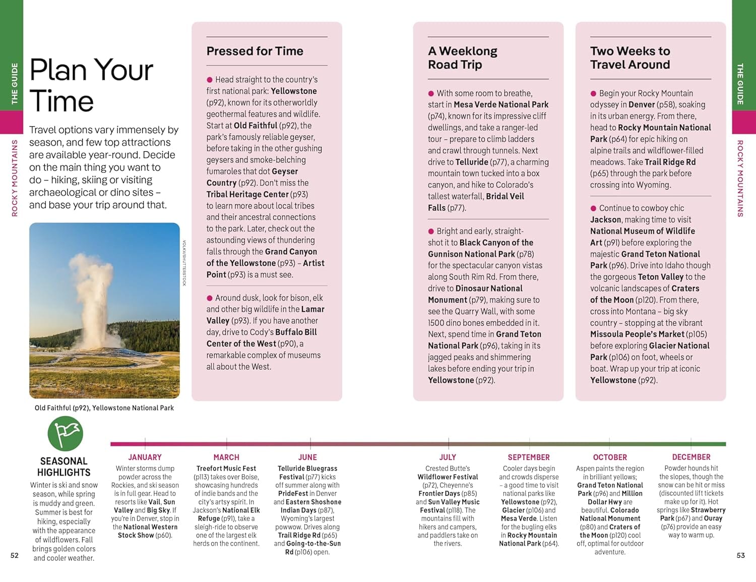 Guide de voyage (en anglais) - American Rockies 2026 | Lonely Planet guide de voyage Lonely Planet EN