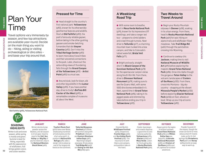 Guide de voyage (en anglais) - American Rockies 2026 | Lonely Planet guide de voyage Lonely Planet EN