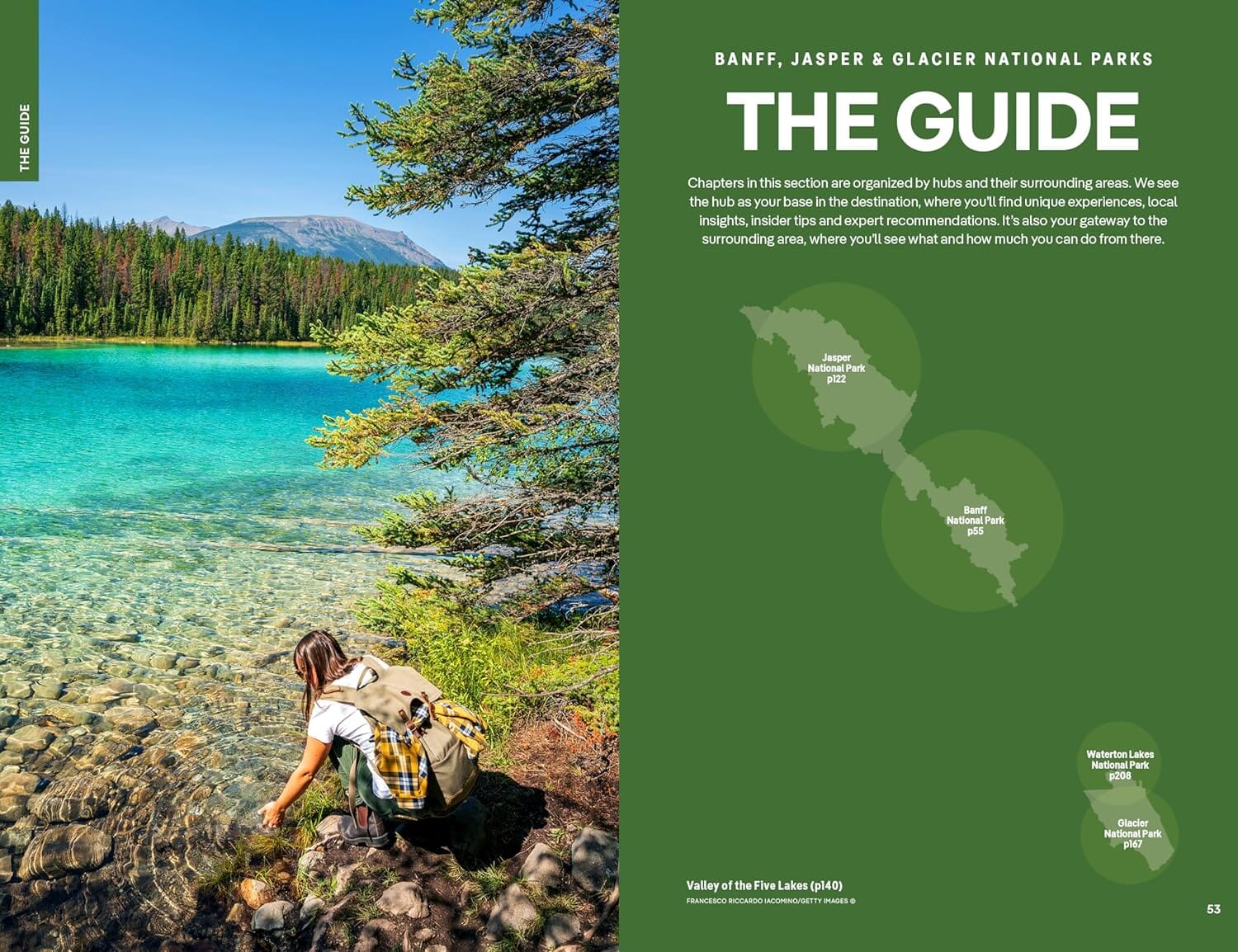 Guide de voyage (en anglais) - Banff, Jasper & Glacier national parks - Édition 2024 | Lonely Planet guide de voyage Lonely Planet EN 