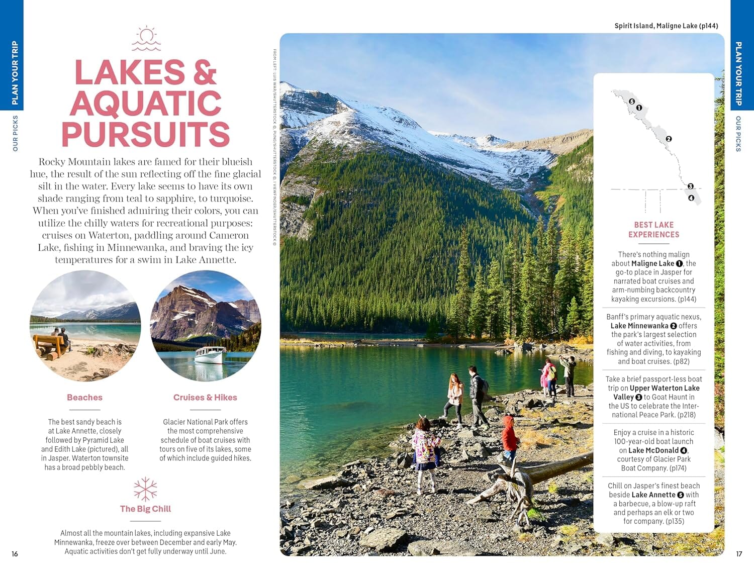 Guide de voyage (en anglais) - Banff, Jasper & Glacier national parks - Édition 2024 | Lonely Planet guide de voyage Lonely Planet EN 