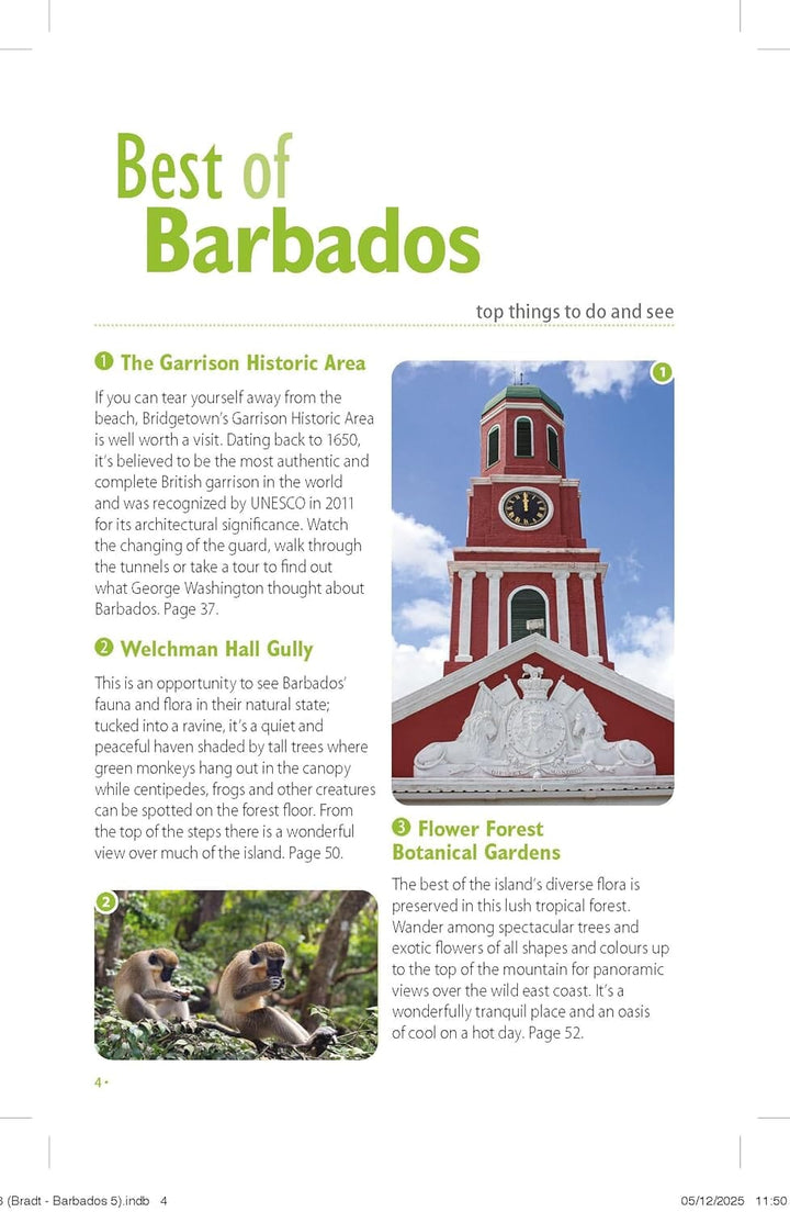 Guide de voyage (en anglais) - Barbados 2026 | Bradt guide de voyage Bradt