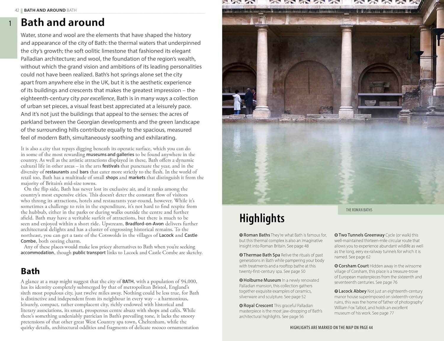 Guide de voyage (en anglais) - Bath - Bristol & Somerset | Rough Guides guide de voyage Rough Guides 