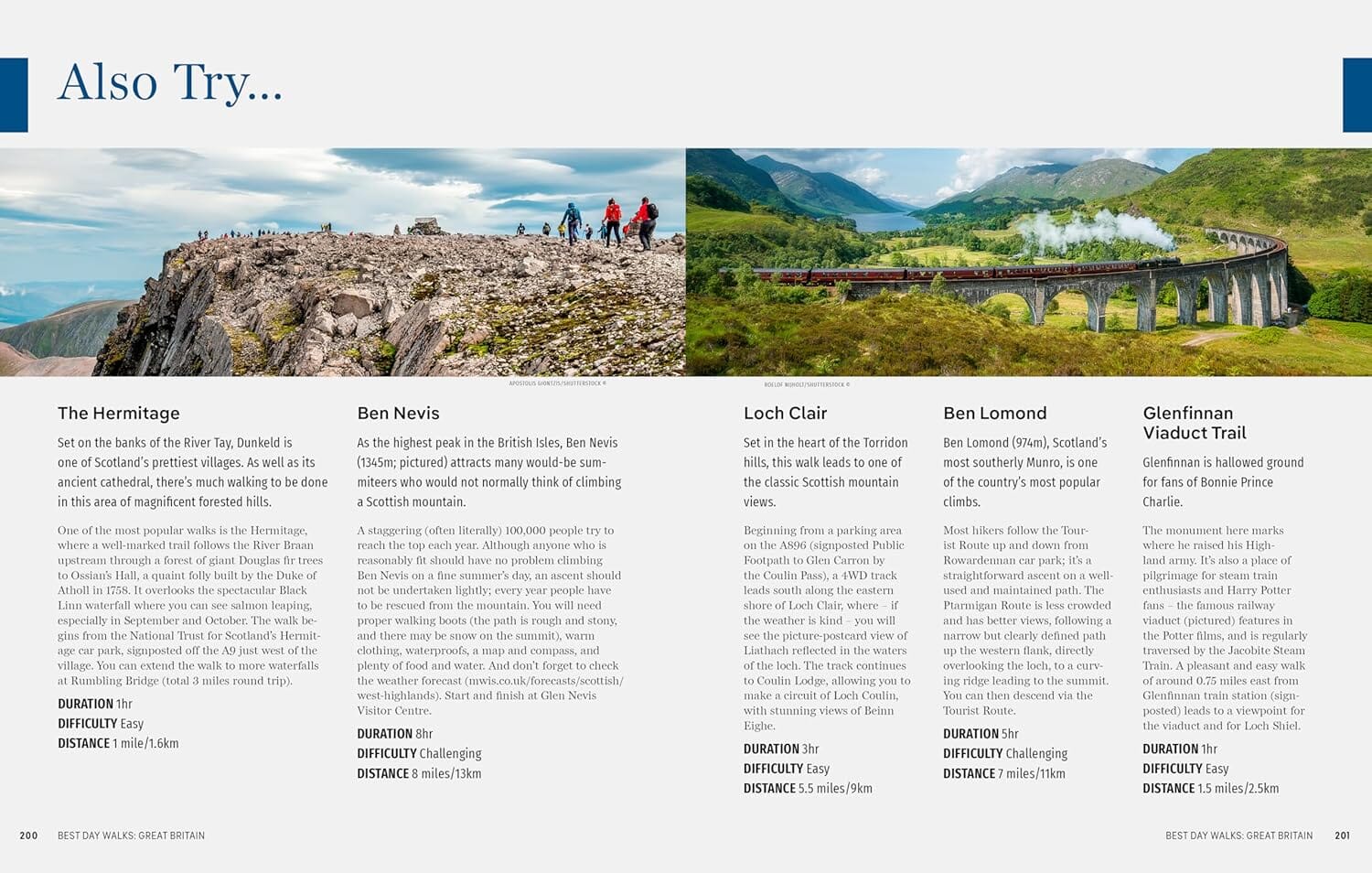 Guide de voyage (en anglais) - Best day walks Great Britain | Lonely Planet guide de voyage Lonely Planet EN 