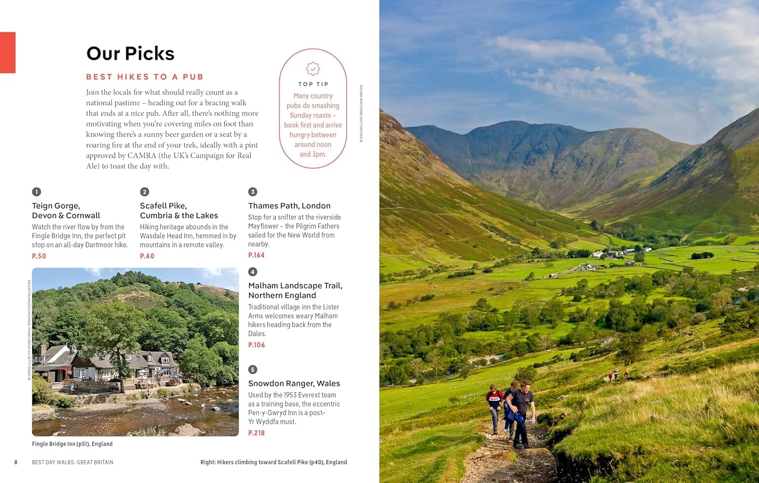 Guide de voyage (en anglais) - Best day walks Great Britain | Lonely Planet guide de voyage Lonely Planet EN 