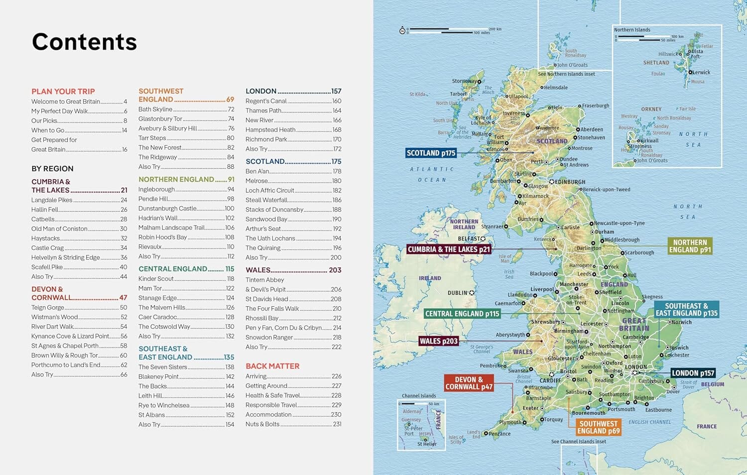 Guide de voyage (en anglais) - Best day walks Great Britain | Lonely Planet guide de voyage Lonely Planet EN 