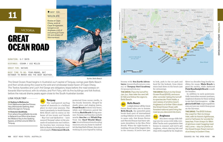 Guide de voyage (en anglais) - Best Road Trips Australia 2026 | Lonely Planet guide de voyage Lonely Planet EN 