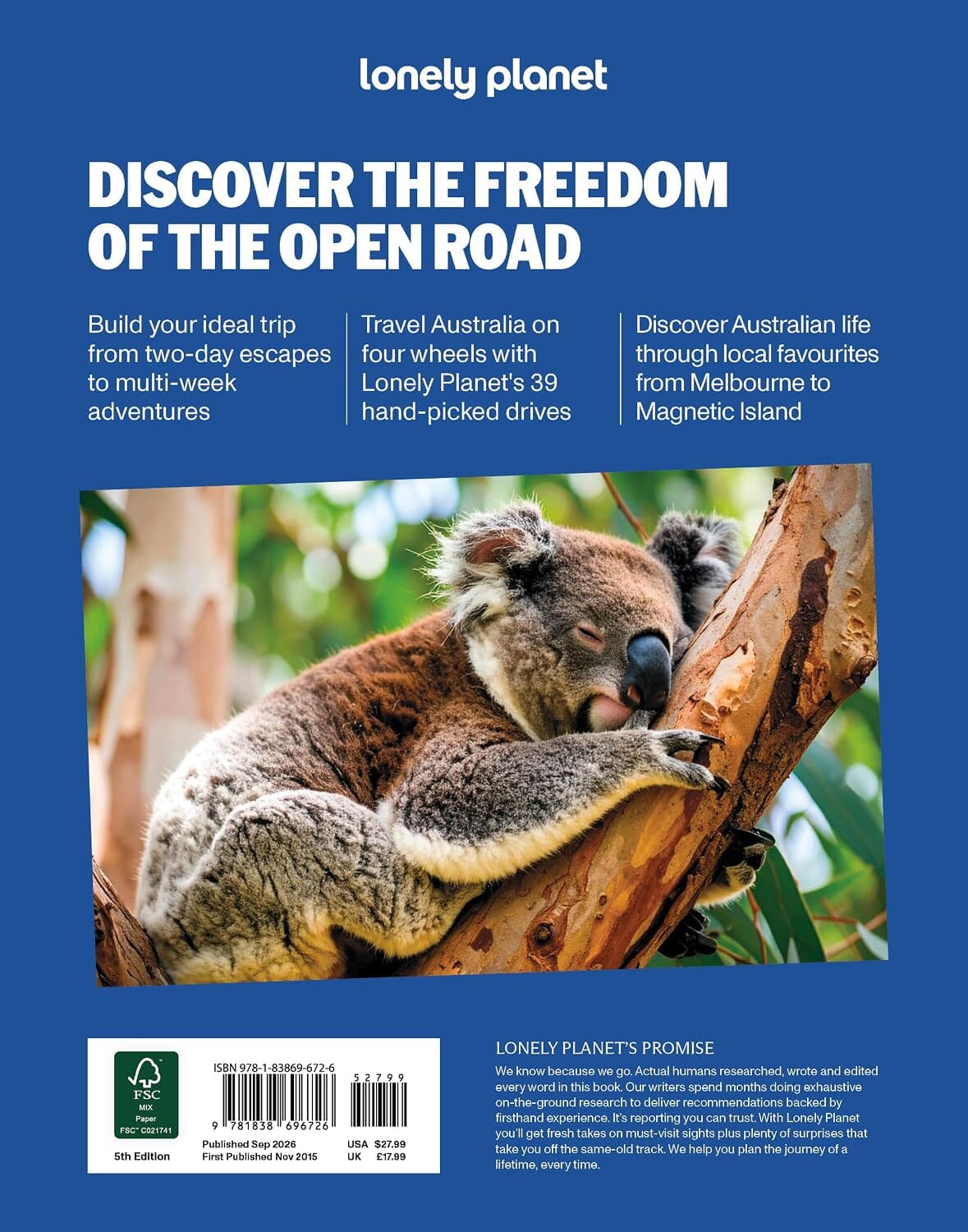 Guide de voyage (en anglais) - Best Road Trips Australia 2026 | Lonely Planet guide de voyage Lonely Planet EN 