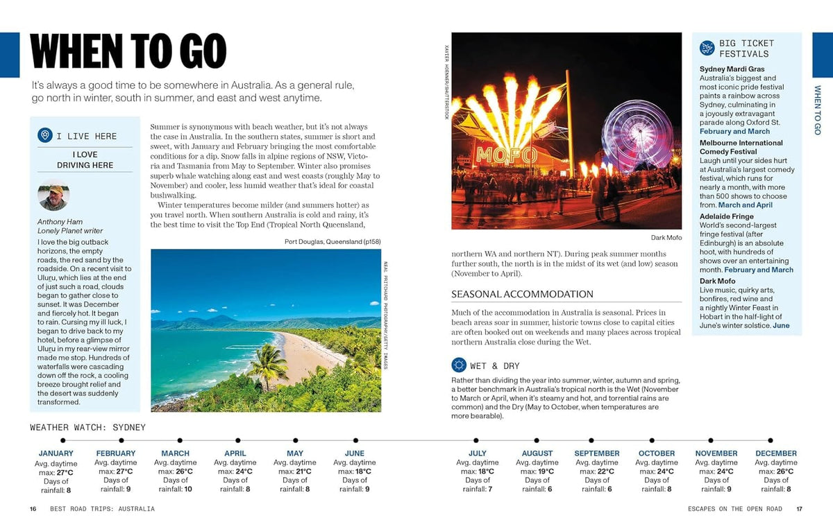 Guide de voyage (en anglais) - Best Road Trips Australia 2026 | Lonely Planet guide de voyage Lonely Planet EN 