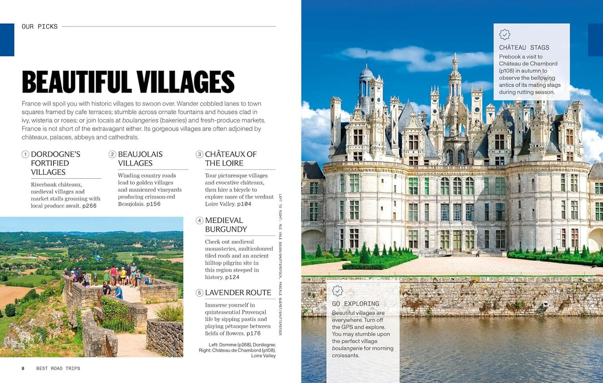Guide de voyage (en anglais) - Best Road Trips France 2026 | Lonely Planet guide de voyage Lonely Planet EN 