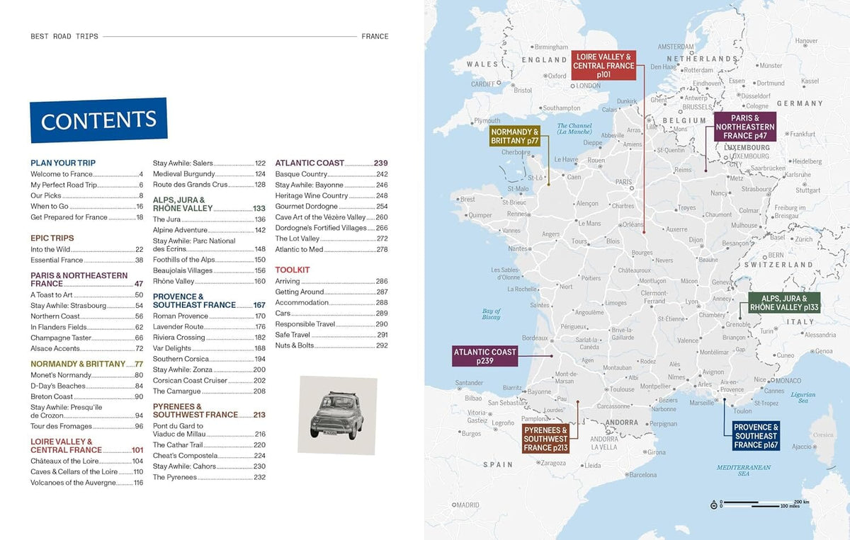 Guide de voyage (en anglais) - Best Road Trips France 2026 | Lonely Planet guide de voyage Lonely Planet EN 